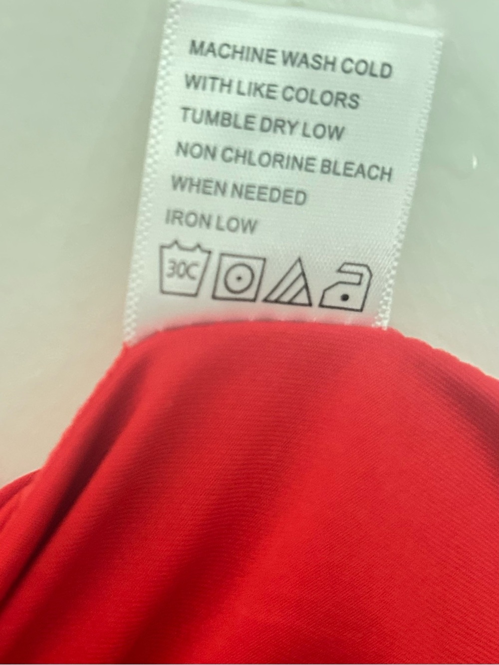 Tail Red Tank Top Size XL - Picture 7 of 7